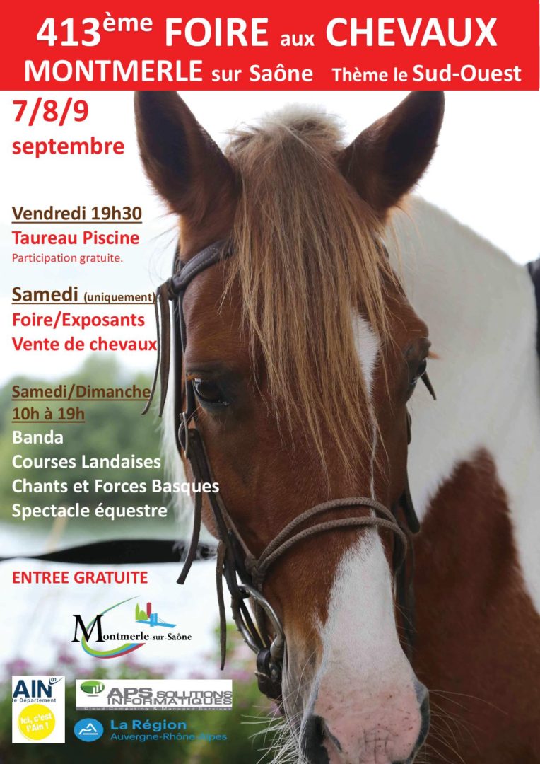 8 Septembre 2018 Foire Aux Chevaux De Montmerle Sur Saone La Cantonade